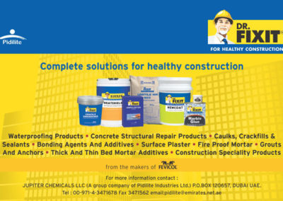 Dr Fixit Adhesive products